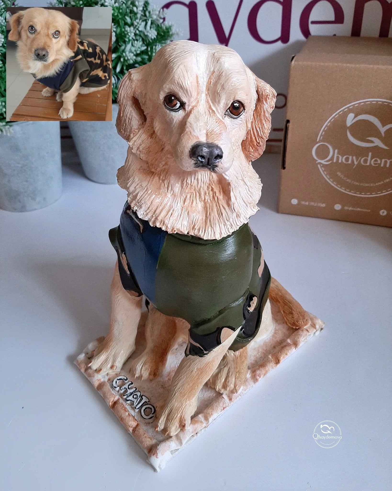 Escultura de mascota