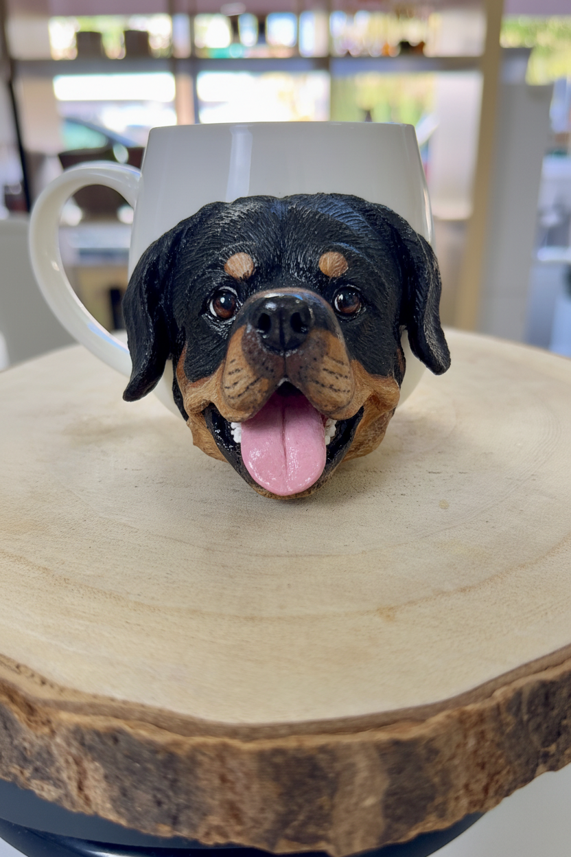 Taza Rottweiler ajustada